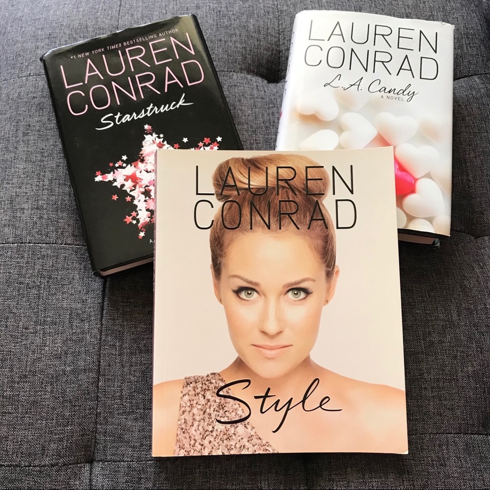 Lot of 3 Lauren Conrad Books 📚LA Candy 🩷 Starstruck 🩷 Style
